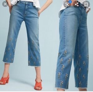 Pilcro And The Letterpress Highrise Straight Jean